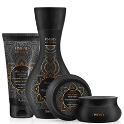 Amend Kit Millenar Óleos Indianos Shampoo 300ml + Mascara 300g + Balm 180g