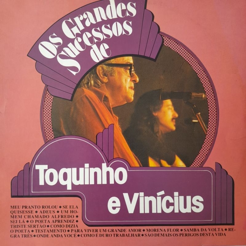 Os Grandes Sucessos De Toquinho e Vinícius-lp-vinil