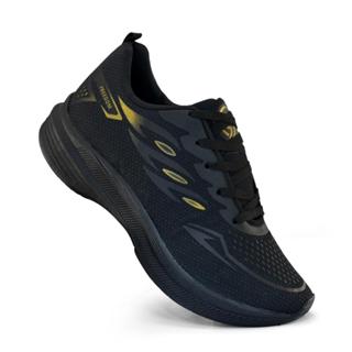 Tenis Masculino Escolar Academia Original FREEDOM Corrida Caminhada Lançamento PRETO e DOURADO em Oferta na Shopee