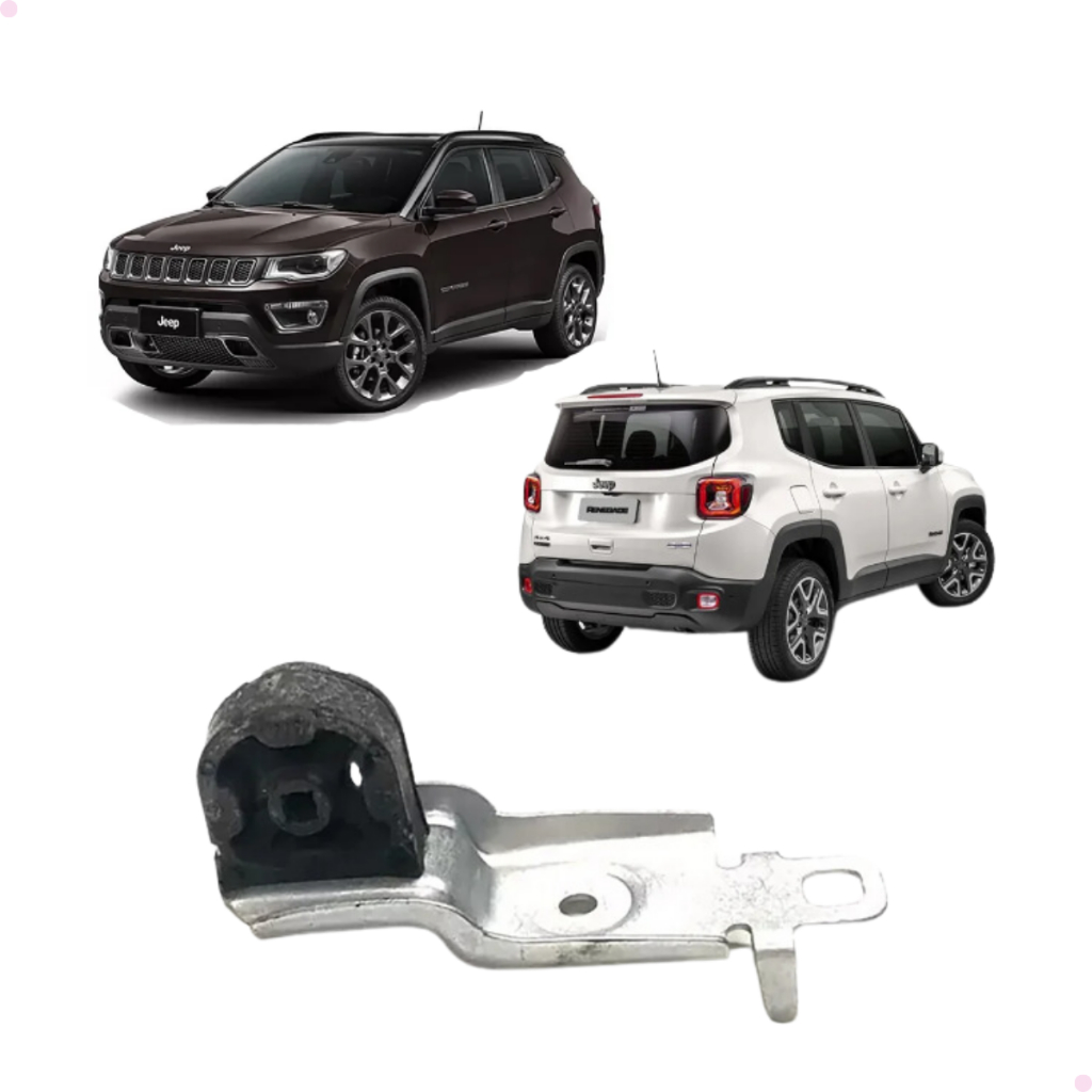 Coxim De Escapamento Traseiro Toro Jeep Renegade Compass