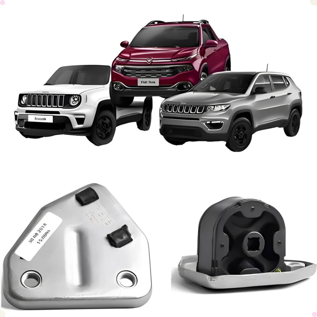Coxim Escapamento Dianteiro Renegade Toro Jeep 2015 A 2021