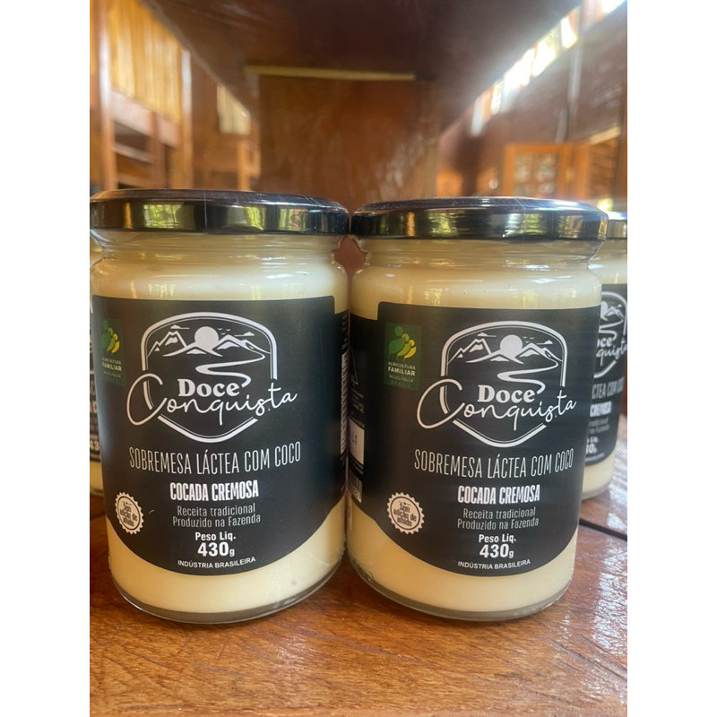 DOCE COCADA CREMOSA CONQUISTA 430g