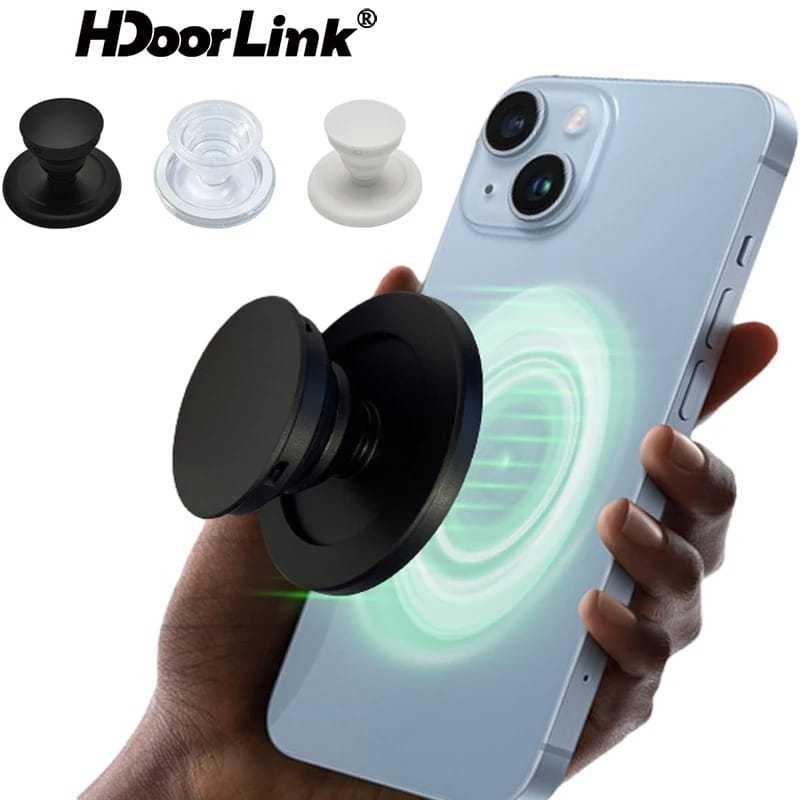 Suporte Magnético Forte Ajustável para Celular Anel Redondo Suporte Smartphone