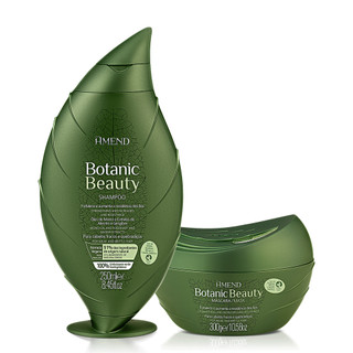 Amend Kit Botanic Beauty Óleo de Monói Shampoo 250ml + Máscara 300g em Oferta na Shopee
