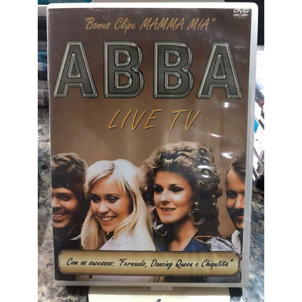 DVD abba live tv     1783