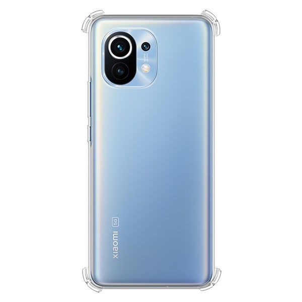Capa Capinha Tpu Anti Impacto Transparente Para Xiaomi Mi 11 Bordas Reforçadas
