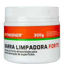 Barra Limpadora Forte Clay Bar Descontaminação Finisher 300g