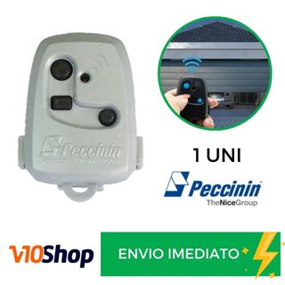 Controle para Portão Tx 3c Cinza Peccinin Nice Linear 433 Mhz - V10 Shop