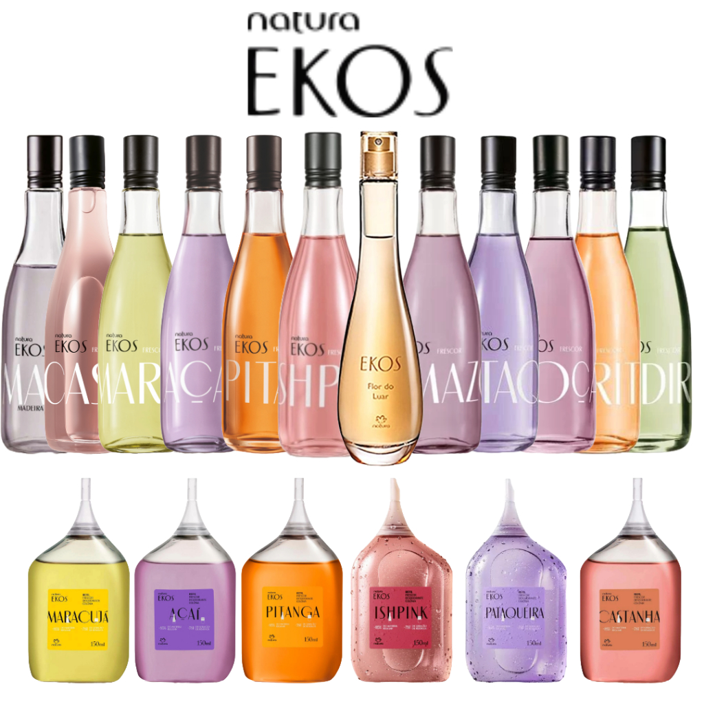 Natura Ekos Frescor colônia 150ML (GARANTIA DE ORIGINALIDADE) em Oferta na Shopee