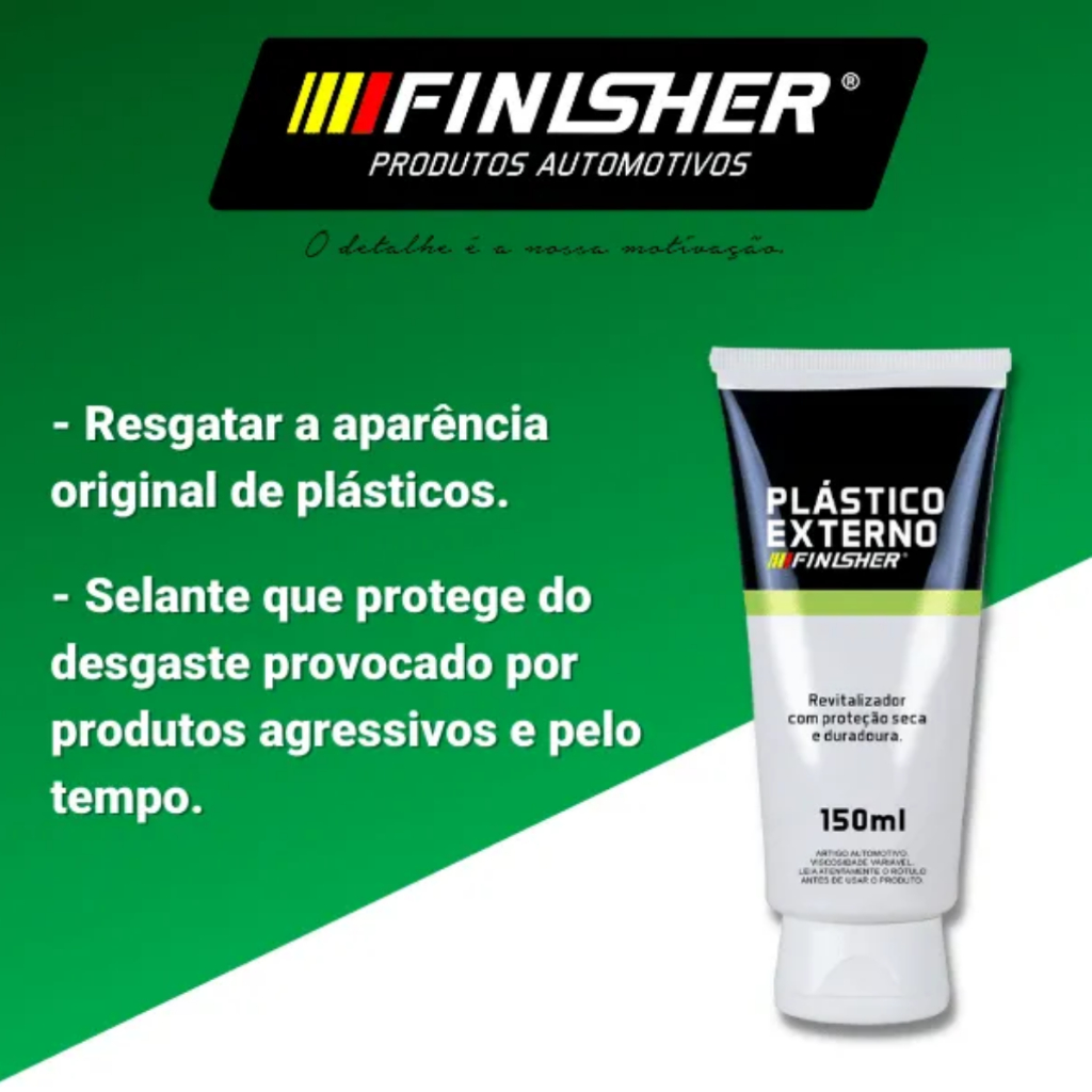 Revitalizador Plásticos Externos Brilho Finisher 160g — imagem 2 de 2