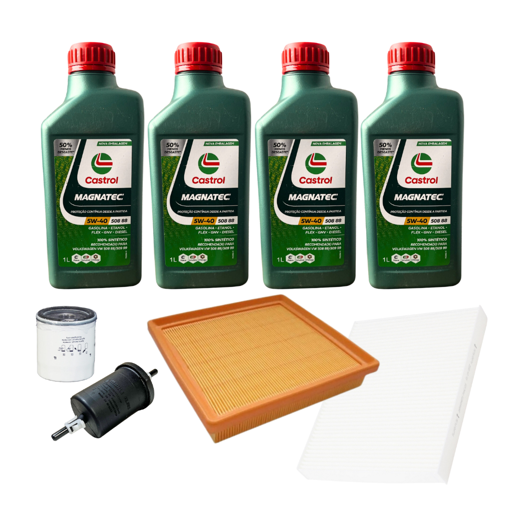 Kit Troca de Oleo 1.6 16v Msi   Voyage Acima De 2018 / GOL Acima De 2019
