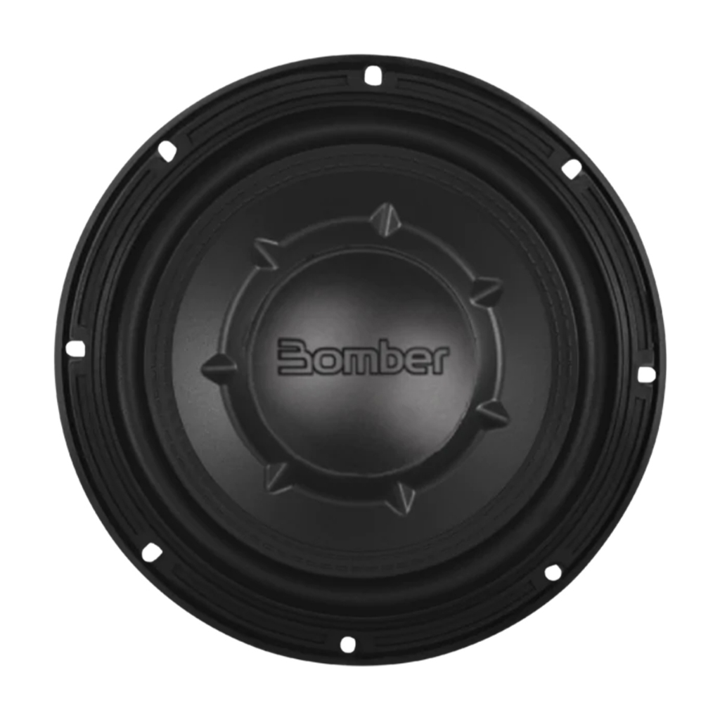 Alto Falante Subwoofer Bomber Slim B4 8 Pol 200W Rms 4 Ohms Automotivo - Spare Parts and Accessories for Vehicles