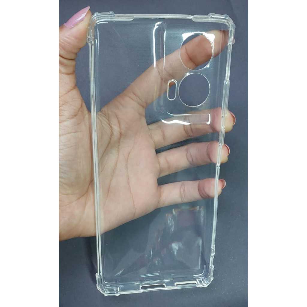 Capinha Anti Impacto Motorola Edge 50 Fusion xt2429-4 (tela 6.7) com borda transparente - detalhe