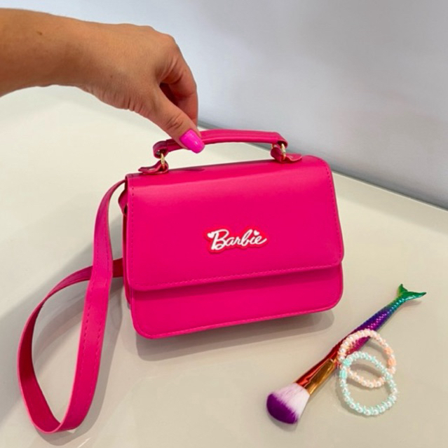 Bolsa Infantil Barbie Presente Menina Dia das Crianças