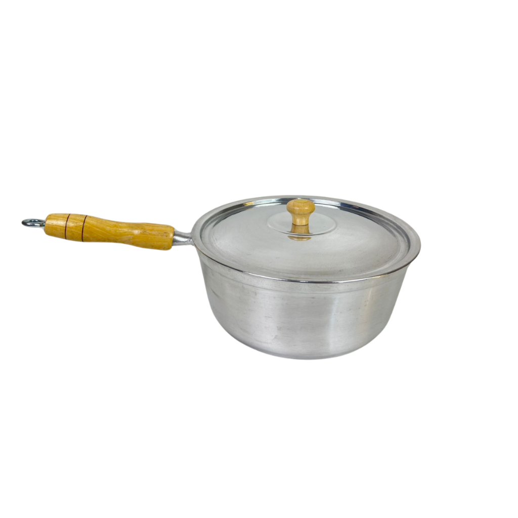 Panela Caçarola Alumínio Batido Fundido Polido com Cabo Nº16 em Oferta na Shopee