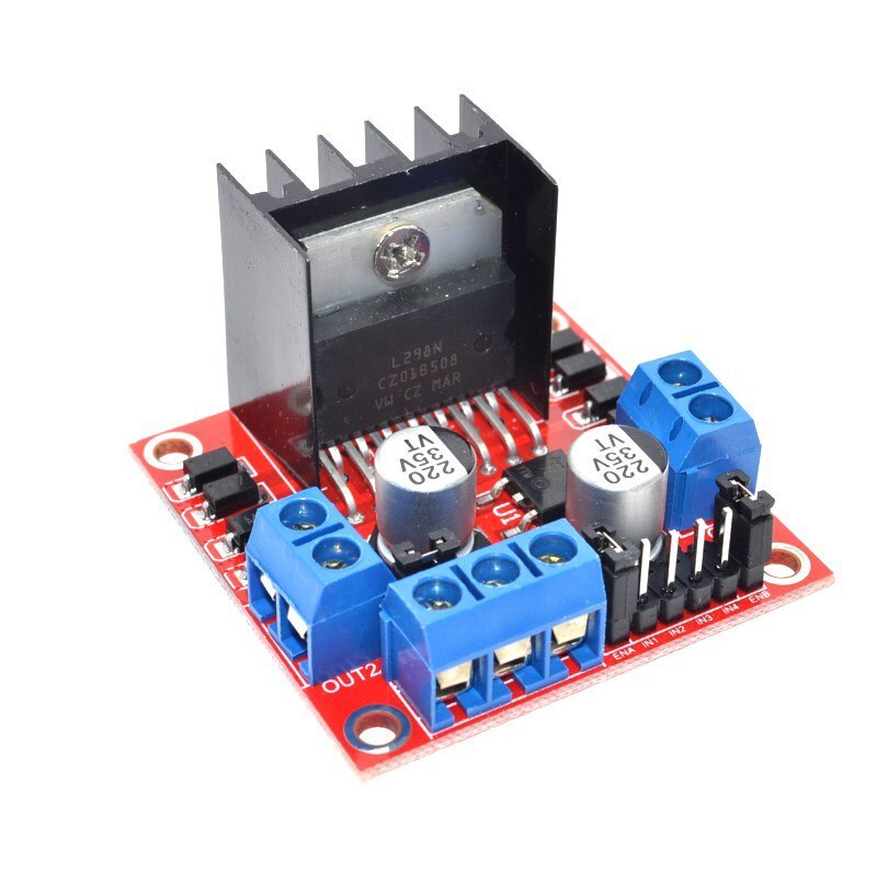 Ponte H Dupla L298n Motor Dc Passo Arduino