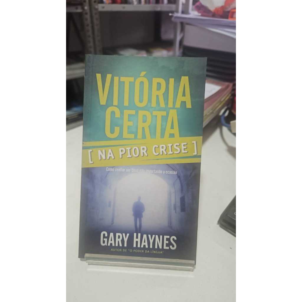 KIT COM 3 LIVROS - O PODER DA LÍNGUA - VITÓRIA CERTA - HOMEM COM H MAÍSCULO - GARY HAYNES - EVANGELICO