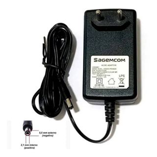 Kit com 10 Fontes de Alimentação 12v 2,0amp - Sagemcom em Oferta na Shopee