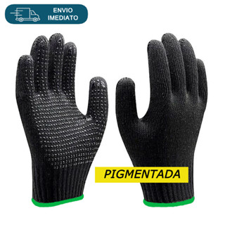 Luva De Malha Pigmentada Para Frio Trabalho Tricotada 4 Fios Pedreiro Motoqueiro Moto Epi / LDI Ca 42426 em Oferta na Shopee