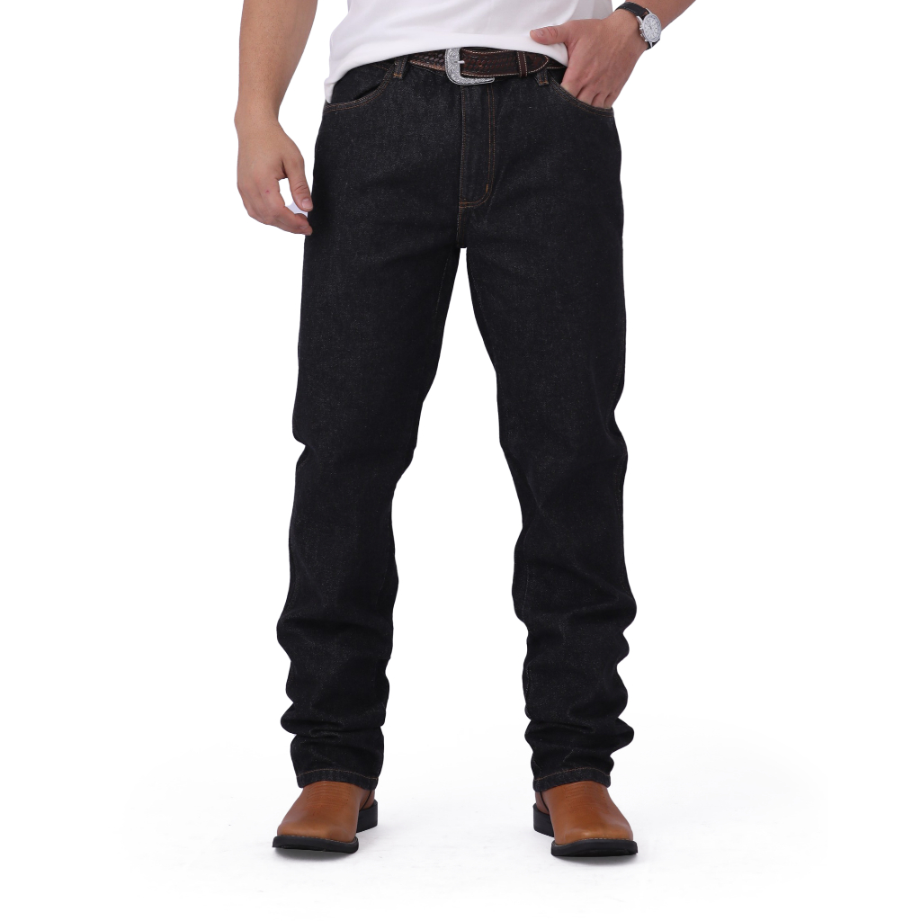 Calça Masculina Jeans Tradicional Reta para Trabalho Sem Lycra Promoção