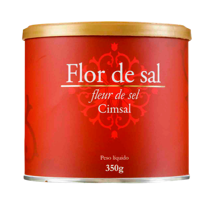 Flor de Sal Marinho Cimsal Lata 350g