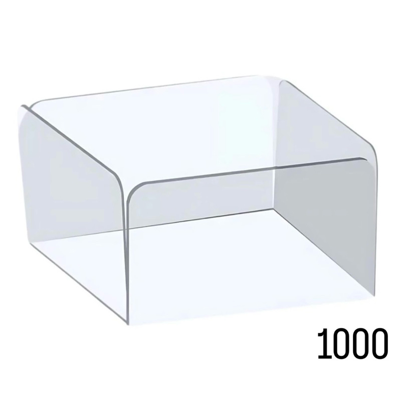 Detalhes do 500~2000 Forminhas Para Doces Acetato 3X3X1,8 Transparente Quadrada J4431