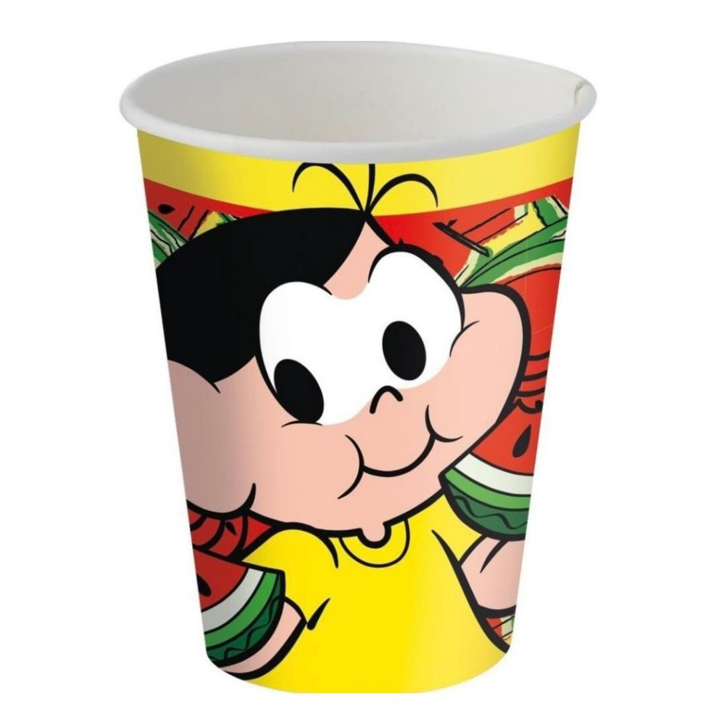 8~40 COPO PAPEL FESTA MAGALI MELANCIA 200ML FESTCOLOR (CHOCO)