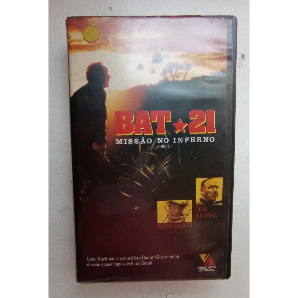 Filme VHS - Bat 21 - Missão no Inferno - 1988