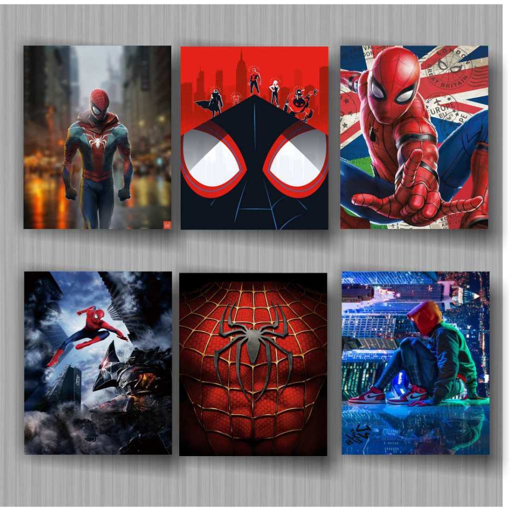 Quadro Decorativo Spiderman Material MDF 2mm em Oferta na Shopee