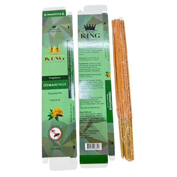 kit de 30 caixas Incenso mosquito caixas Insenso para muriçocas e mosquito 30 varetas Original Fragrancia Osmanthus em Oferta na Shopee
