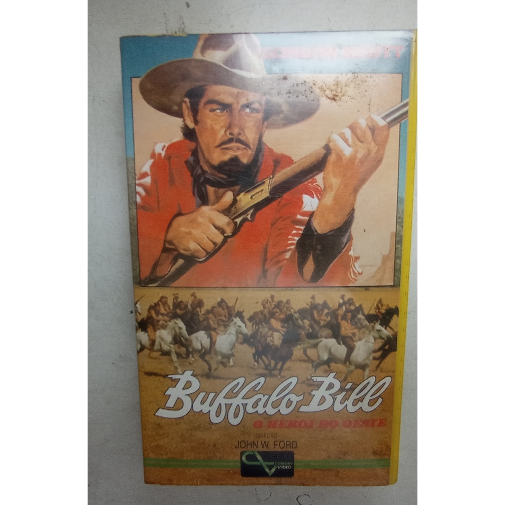 Filme VHS - Buffalo Bill - O Herói do Oeste - 1965