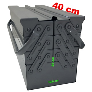 Caixa Ferramenta 7 Gavetas de 40 Cm Sanfonada Cabo MOVEL CINZA 400.074 em Aço Reforçada 3 5 NILART em Oferta na Shopee
