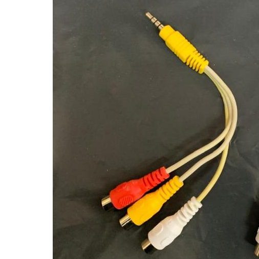 Cabo P2 macho  Com 3 Rca femea em Oferta na Shopee