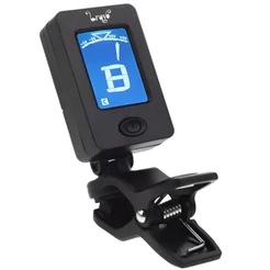Afinador Digital Cromático Clip Para Violão Guitarra Baixo Ukulele