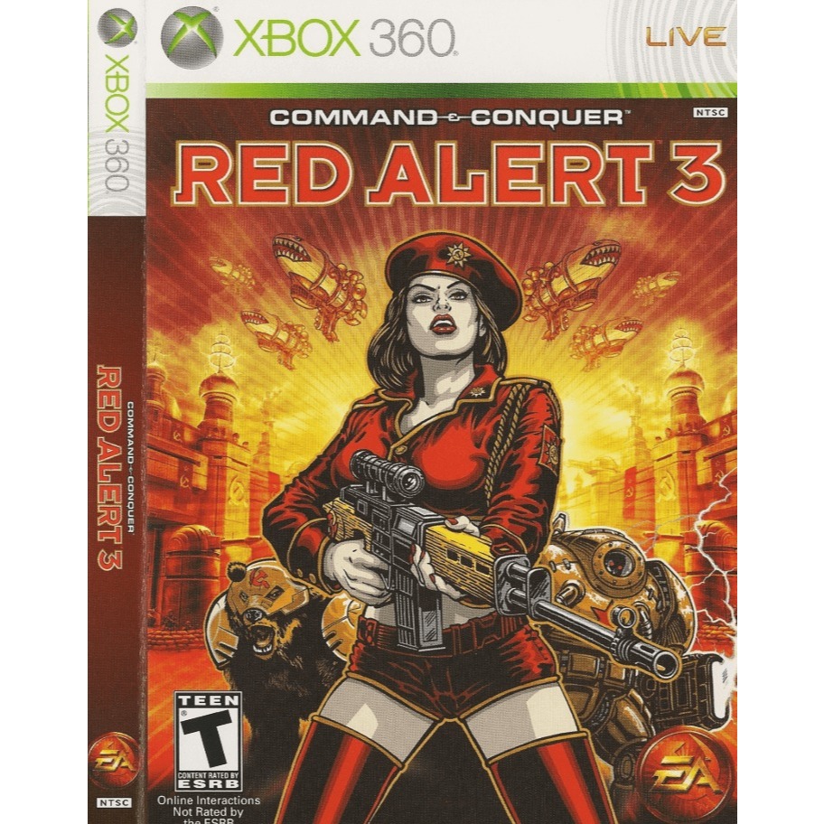 Command & Conquer Red Alert 3 - Xbox 360 Desbloq LT