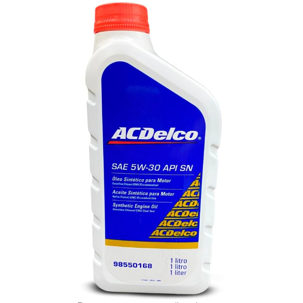 Óleo 5w30 SN 100% Sintético Original GM Acdelco Agile Astra Celta Cobalt Corsa Cruze Montana Onix em Oferta na Shopee