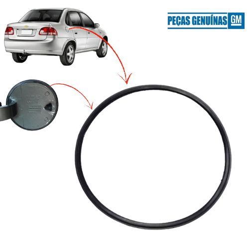 Anel Guarnição da Tampa Portinhola Tanque Classic Corsa Classic Todos