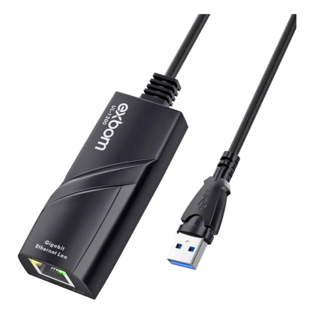 Adaptador De Rede Ethernet Usb 3.0 Lan Gigabit Para Pc Note