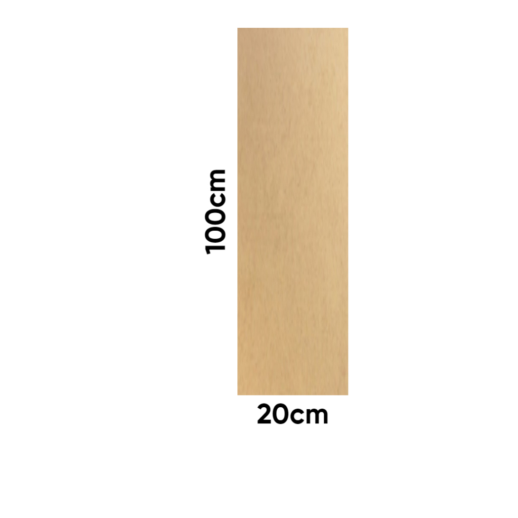 Chapa Mdf Cru 3mm Placa 20x100 cm - 6 a 10 unidades em Oferta na Shopee