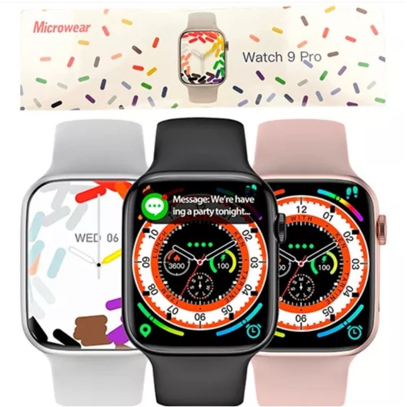 Smartwatch W29 pro original 2024 IOS Android ilha dinamica Chat GPT Notificação atividade física envio imediato smartwatch promoção w29 pro smartwatch microwear