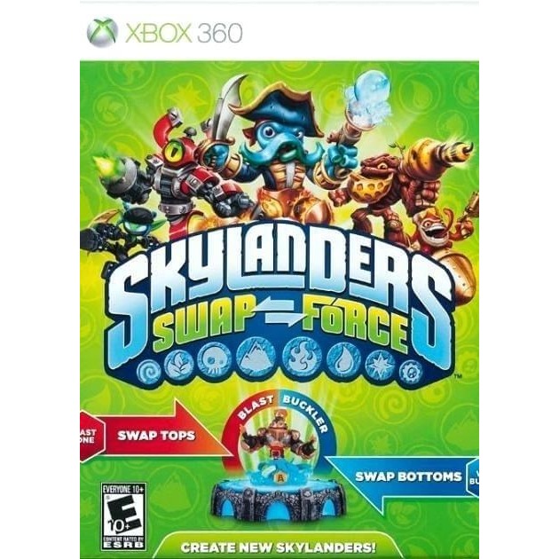 Skylanders Swap Force - Xbox 360 Desbloq LT