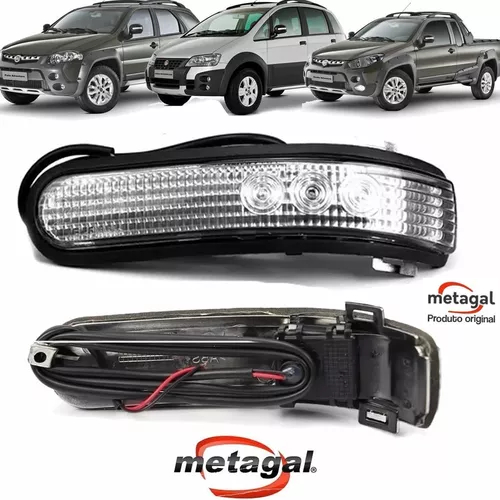 Pisca Retrovisor Idea Palio Strada Adventure Original