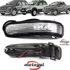 Pisca Retrovisor Idea Palio Strada Adventure Original