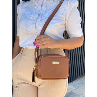 Bolsa Feminina Pequena Alça Lateral Com Ajuste Moderna Varias Cores em Oferta na Shopee
