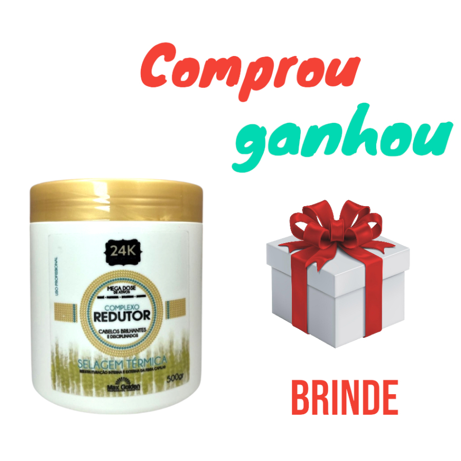 Selagem Termica Complexo Redutor 24k - Progressiva 24K 500ml + brinde