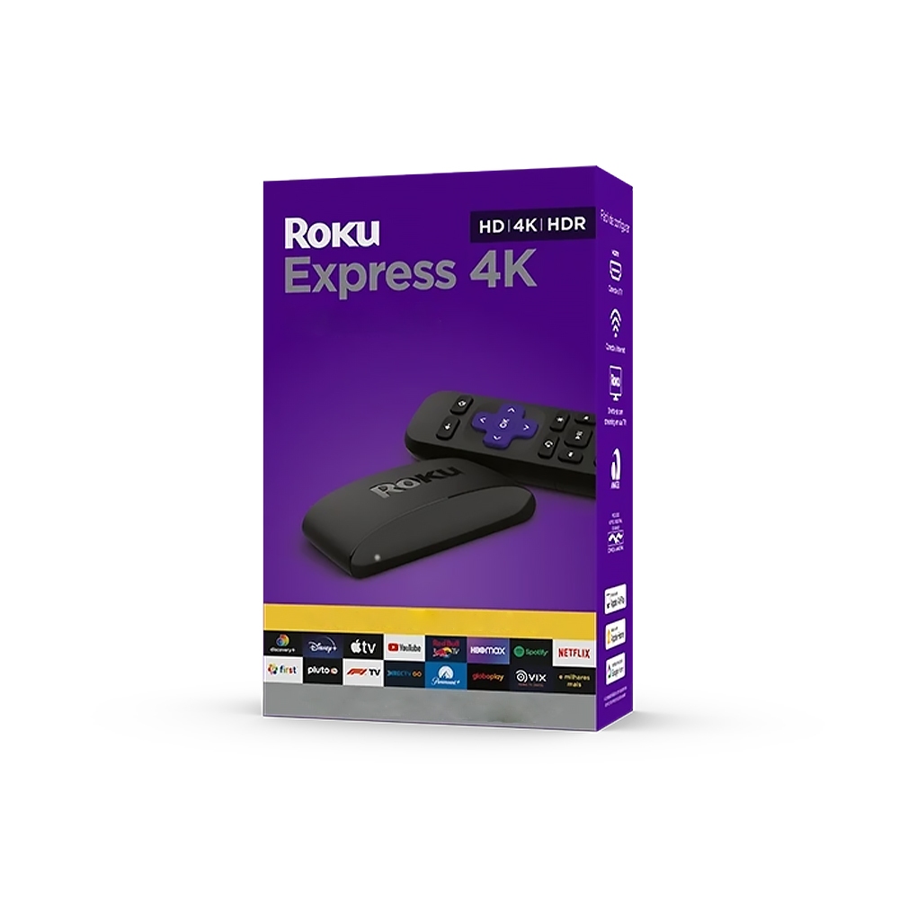 Roku Express 4K Stream HDR Dual Band Wifi Alexa Google 2160P
