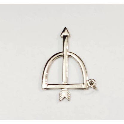 Pingente Arco e Flecha - G