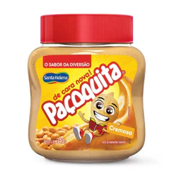Pasta de Amendoim Pacoquita Cremosa 340g Santa Helena