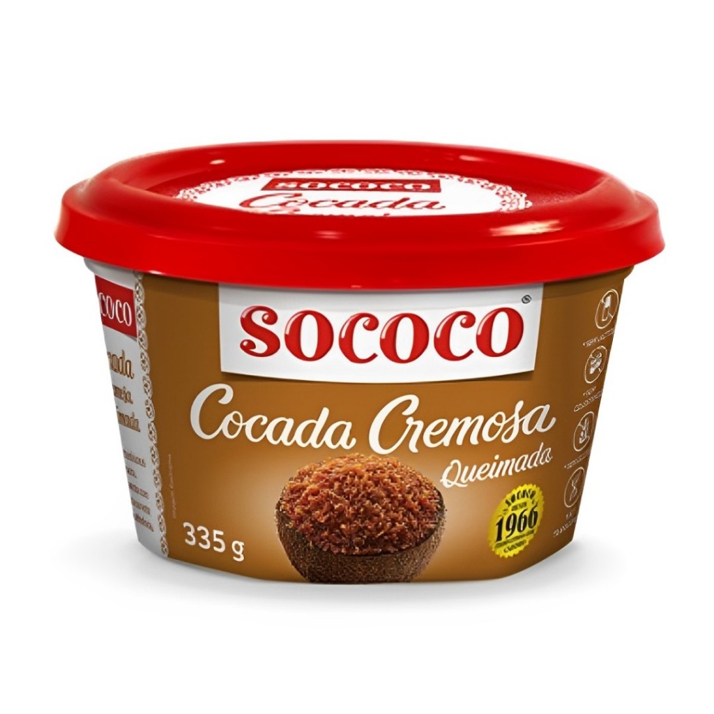 Cocada Cremosa Queimada 335g Sococo