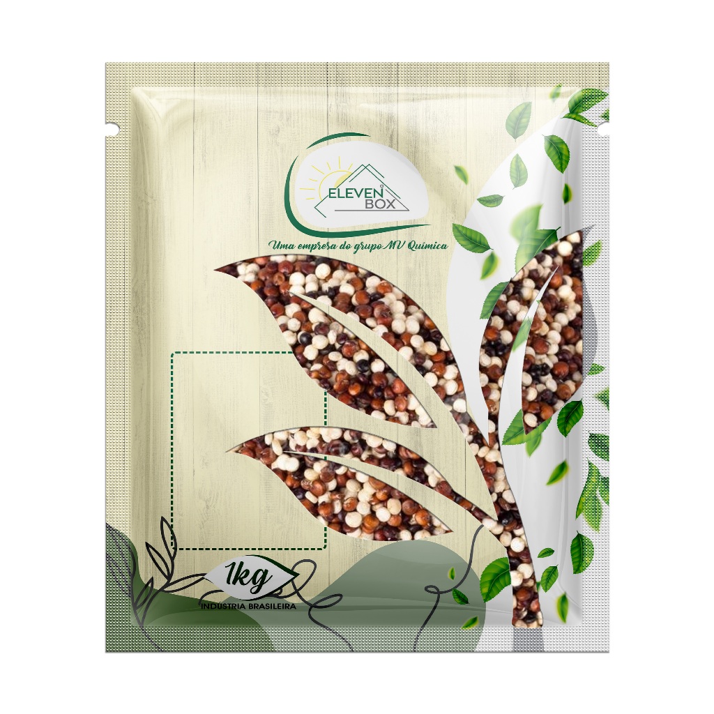 Quinoa Em Grãos Mista | 1kg  (Sem Glúten) - Eleven Box em Oferta na Shopee
